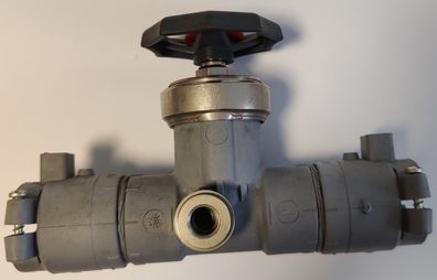 Georg Fischer Ventil mit Entleerstutzen Instaflex Ø32 mm DN 25 Elektroschweißen