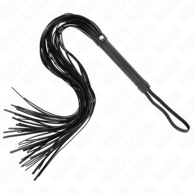 KINK – Schwarze Weich-PVC-Peitsche 70 cm