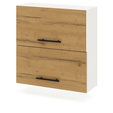 Klapphängeschrank 60cm Goldkraft Eiche Küchenschrank SOFT CLOSE