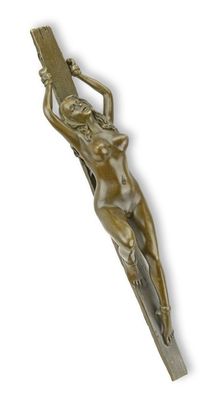 Ein erotischer Bronze Briefbeschwerer Replikat Retro Design Dekoration
