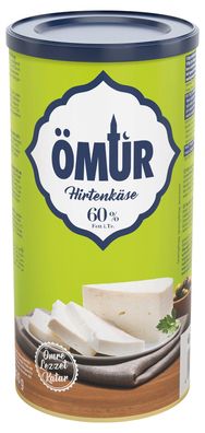 Ömür cremiger Hirtenkäse 4x 800g 60% Fett i. Tr. Kuhkäse Weichkäse aus 100% Kuhmilch
