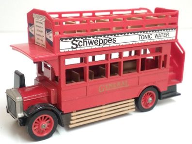 A.E.C. Omnibus 1922 1:72 Matchbox Models of Yesteryear Y-23A Modellauto