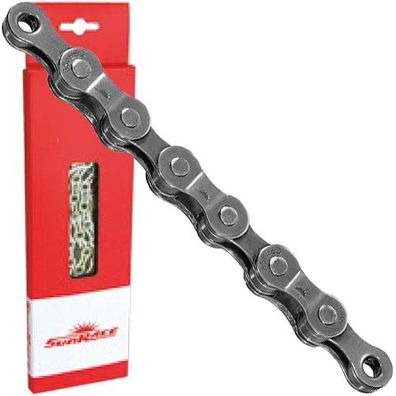 Kette Sunrace 1/2 x 3/32 8-fach, grau, 116 Glieder, SunRace, CNM84-BOX-GREY