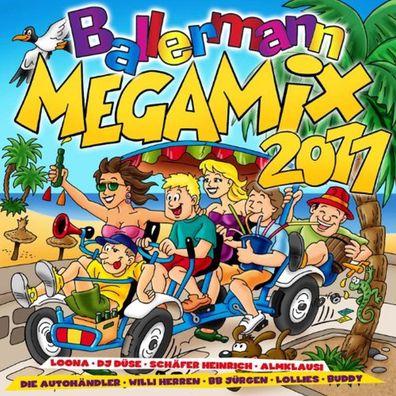 Ballermann Megamix 2011 - 2CD's Pop Deutsch Rock NEU NEW