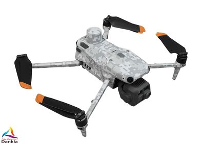 DJI M4T - Skin - Design: DigiCamo Grau - Individualisierbar - Folie/Decal/Sticker