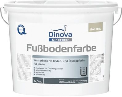 Dinova DinoFloor Fußbodenfarbe 12,5 Liter