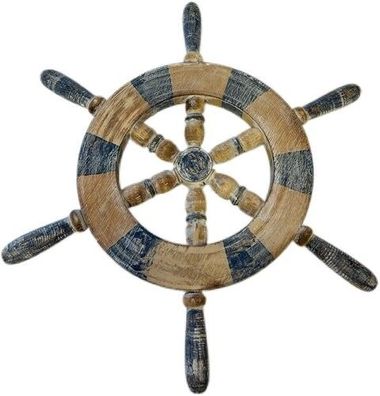 Steuerrad Shabby blau