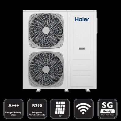 Haier Luft/Wasser Monoblock Wärmepumpe 14 KW R290 HPM14-Nd2 A