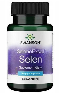Swanson SelenoExcell, 60 Kapseln - Hochwertiges Selenpraeparat fuer antioxidativen