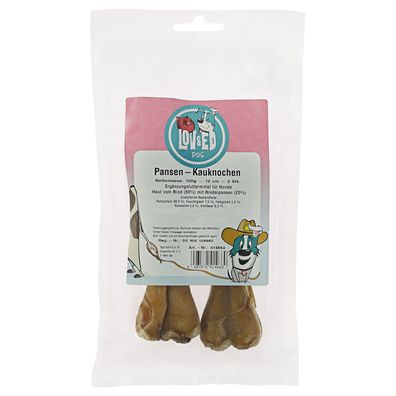 Lov&Ed Pansen-Kauknochen für Hunde, 2 Stück - 100g
