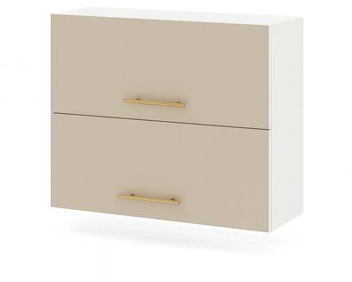 Klapphängeschrank 80cm Puderrosa Küchenschrank SOFT CLOSE