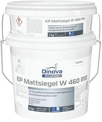 Dinova DinoFloor EP Mattsiegel W 460 R10 - 8 kg transparent