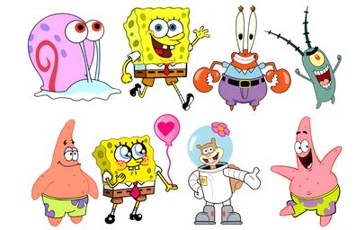 Spongebob Schwamm Essbar Tortenaufleger Torte Geburstag Zuckermasse + NAME