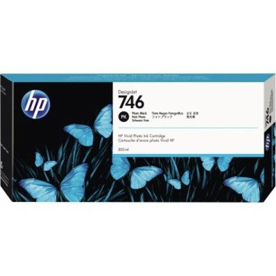 HP Ink No 746 HP746 HP 746 Photo Black Schwarz (P2V82A)
