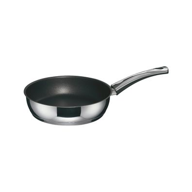 Schmorpfanne 20, 24 oder 28 cm, Edelstahl, poliert - Injoy®