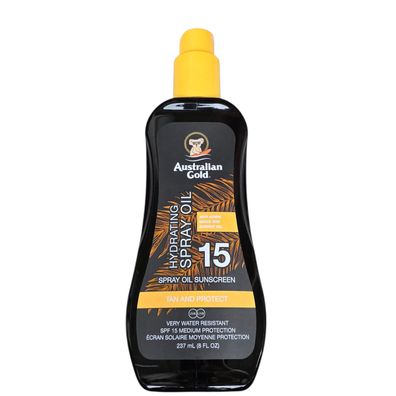 Australian Gold/SPF15 Hydrating Spray Oil Sunscreen 237ml/Sonnenschutz