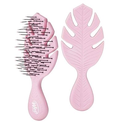 Nassbürste Go Green Mini Detangler Haarbürste Rosa