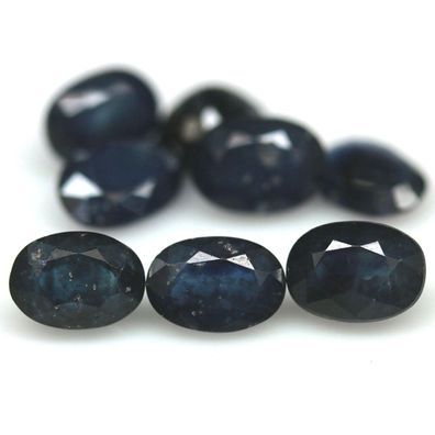 Thailand Sapphire oval Schliff 7 x 9 mm/ca. 2,20 - 2,30 Carat/ - 1 Stück (TS01102510)