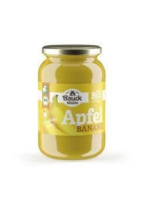 Bauck Mühle 3x Apfel-Bananenmark ungesüßt Bio 360g
