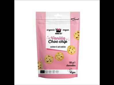 Kookie cat 6x KookieCat Shareables Vanilla Choc Chip, 100g 100g