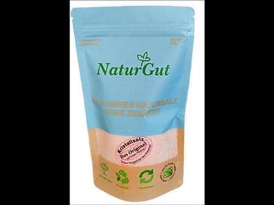 NaturGut Feinsalz Kristallsalz aus einem Vorgebirge des Himalaya Punjab/Pakistan