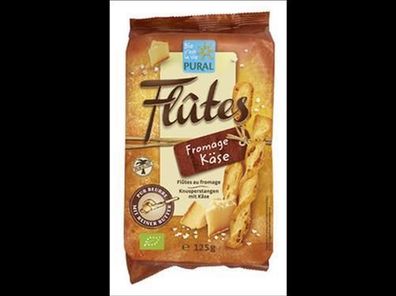 Pural Flûtes mit Käse 125g