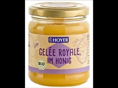 HOYER Gelée Royale im Honig 250g