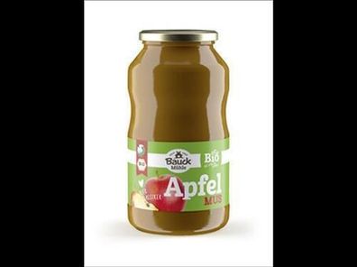 Bauck Mühle 6x Apfelmus gesüßt Bio 700g