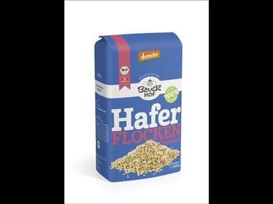 Bauck Mühle 6x Haferflocken Kleinblatt Demeter 1000g