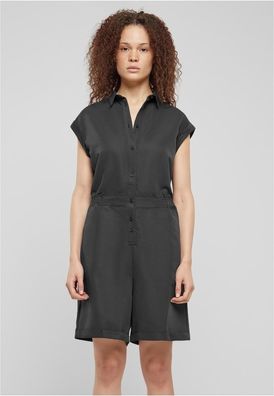 Urban Classics Damen Ladies Viscose Twill Jumpsuit TB6199
