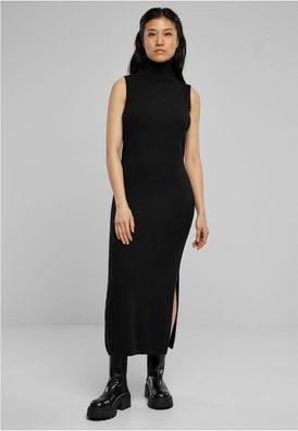 Urban Classics Damen Kleid Ladies Knitted Eco Viscose Turtleneck Dress TB6094