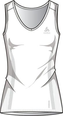 Odlo Damen Tanktop Bl Top V-Neck Singlet Performance X-Light Eco 188471