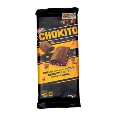 Nestle Chokito Chewy Caramel Fudge - Import [MHD: 30.06.2025] 170 g