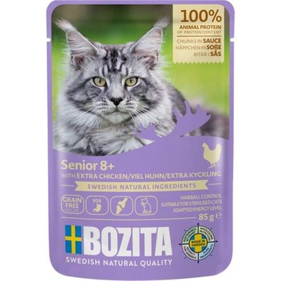 Bozita Senior 8+ Extra chicken in sauce 12 x 85g