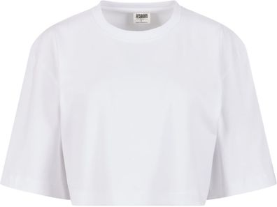 Urban Classics Damen T-Shirt Ladies Heavy Organic Oversized Cropped Tee TB6868