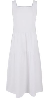 Urban Classics Mädchen Kleid Girls 7/8 Length Valance Summer Dress UCK4784