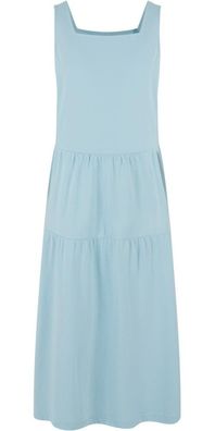 Urban Classics Mädchen Kleid Girls 7/8 Length Valance Summer Dress UCK4784