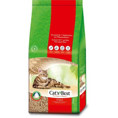 Cats Best Original Katzenstreu 2 x 17,2 kg