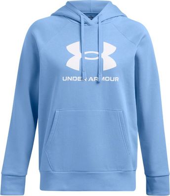 Under Armour Damen Hoodie Ua Rival Fleece Big Logo Hdy