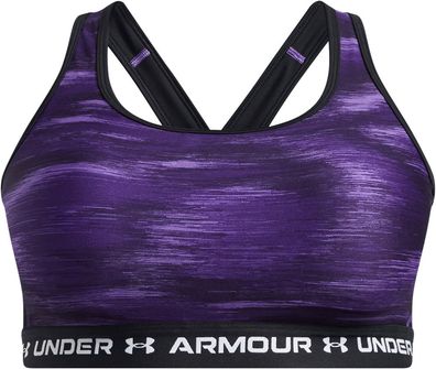 Under Armour Damen Sport-BH Crossback Mid Print&amp;