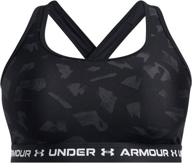 Under Armour Damen Sport-BH Crossback Mid Print&amp;