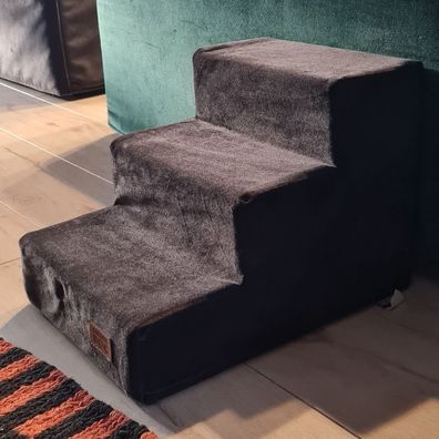 GOLDEN DOG Hunde-/ Katzen Autositz 3in1 Reisetasche Hundesitz (Grau)