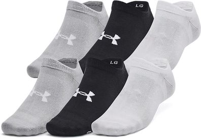 Under Armour Socken Ua Essential No Show 6Pk