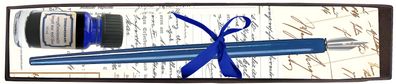 Kalligraphie-Set SIMPLE mit Federhalter und 10 ml Tinte blau 1 Stück