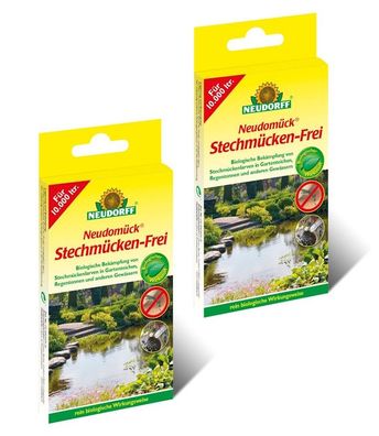 Neudorff Neudomück StechmückenFrei 20 Tabletten - biol. Mückenlarven-Bekämpfung ?