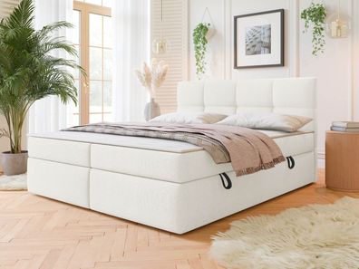 Boxspringbett Barteno Doppelbett Polsterbett Bettkasten Stilvoll Schlafzimmer M24