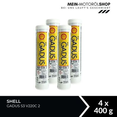 Shell Gadus S3 V220C 2 4x400 Gramm