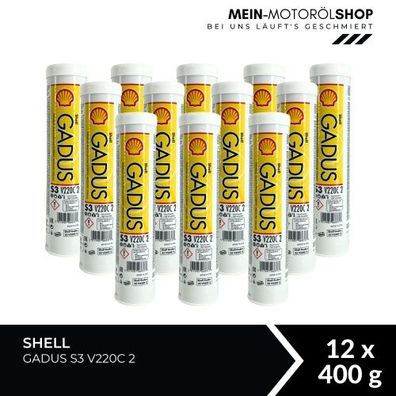 Shell Gadus S3 V220C 2 12x400 Gramm