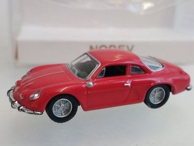 Alpine A110 1973 rot 1:87 Norev Modellauto