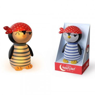 Nachtlicht Pinguin Pirat